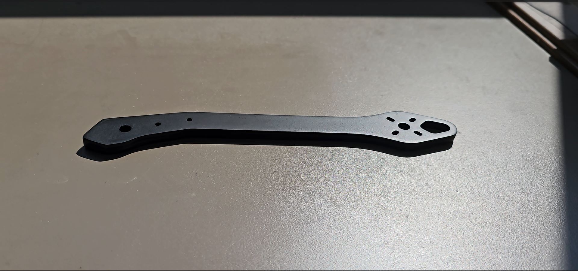 A perfectly finished FDM 3D printed part after all support material has been successfully removed.