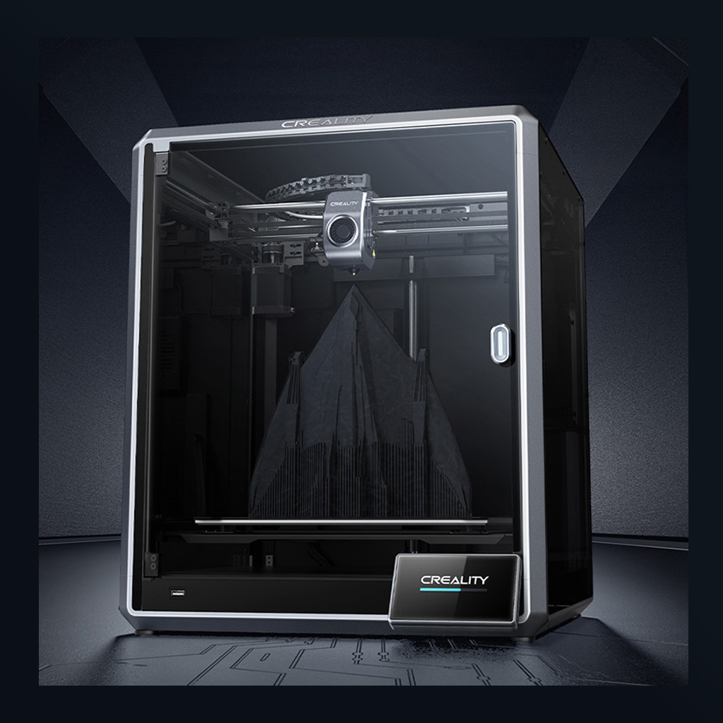 FDM 3d printer isometric