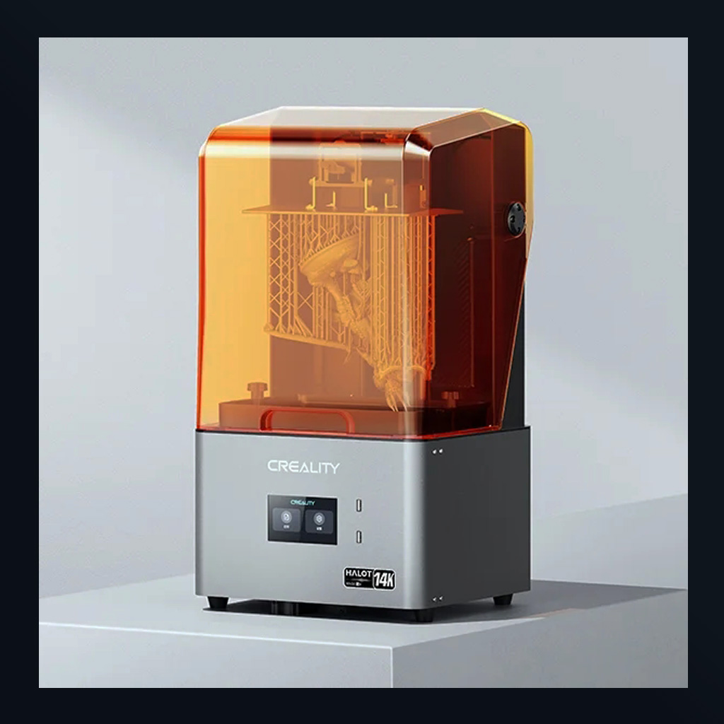 SLA 3d printer isometric